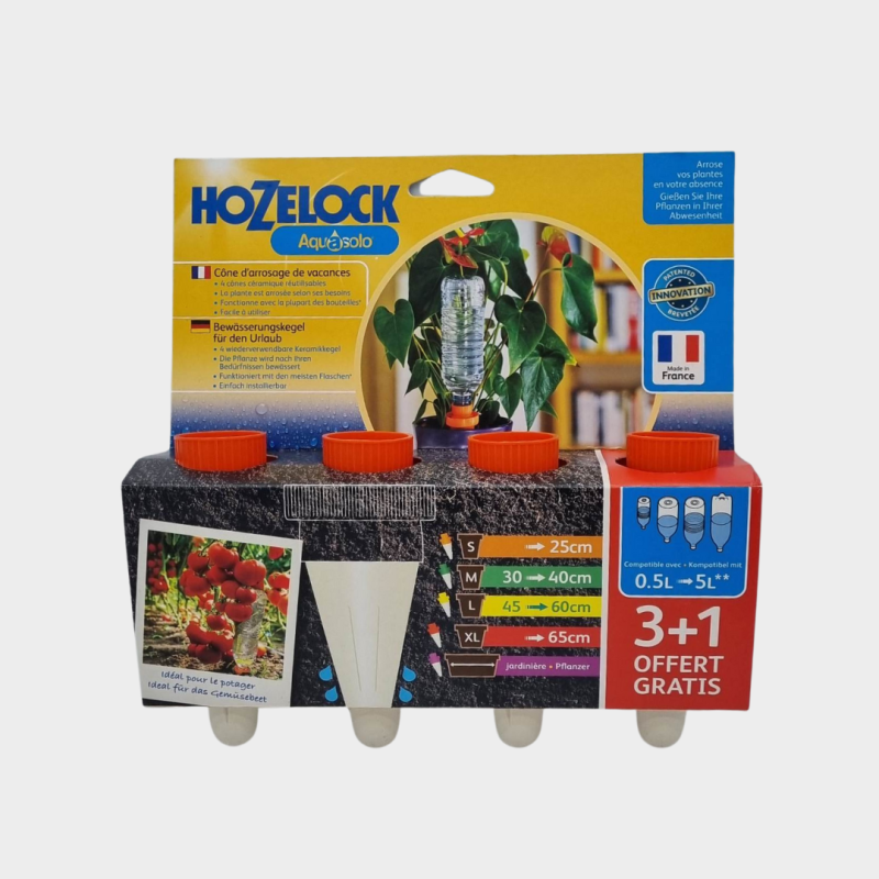 Kit 3+1 Cône d'Arrosage d'absence