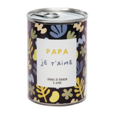 Kit à semer - Papa je t'aime Kit à semer - Papa je t'aime