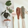 Suspension pour plante - Vert Sauge