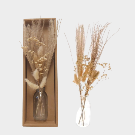 Fleurs séchées naturelles 25 cm Fleurs séchées naturelles 25 cm
