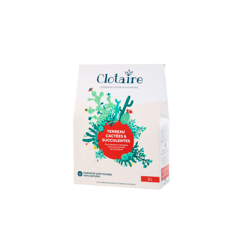 Terreau cactées & succulentes 2L